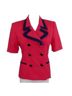 Oleg Cassini Vintage Double Breasted Blazer